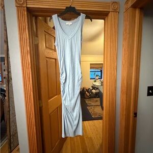 Sleeveless Blue Maxi Dress Michael Stars